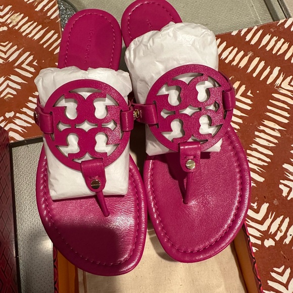 Tory Burch Miller Leather Sandal size 9 - Picture 7 of 9